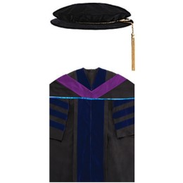 度身訂造教育大學教育學院教育博士畢業袍  黑色正方畢業帽 金色帽穗 博士畢業袍專營DA188 度身訂造教育大學教育學院教育博士畢業袍  黑色正方畢業帽 金色帽穗 博士畢業袍專營DA188